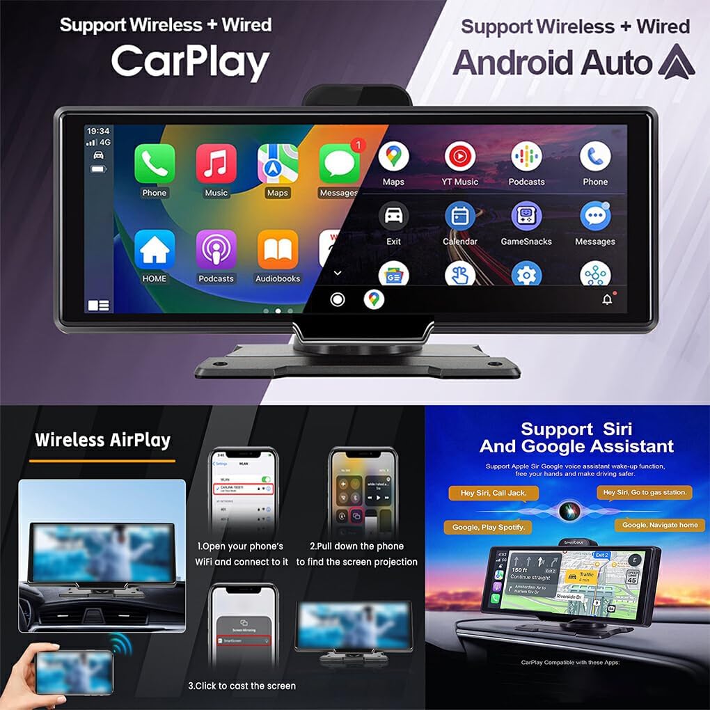 DriveSmart Connect: All-in-One Car Display & Dash Cam