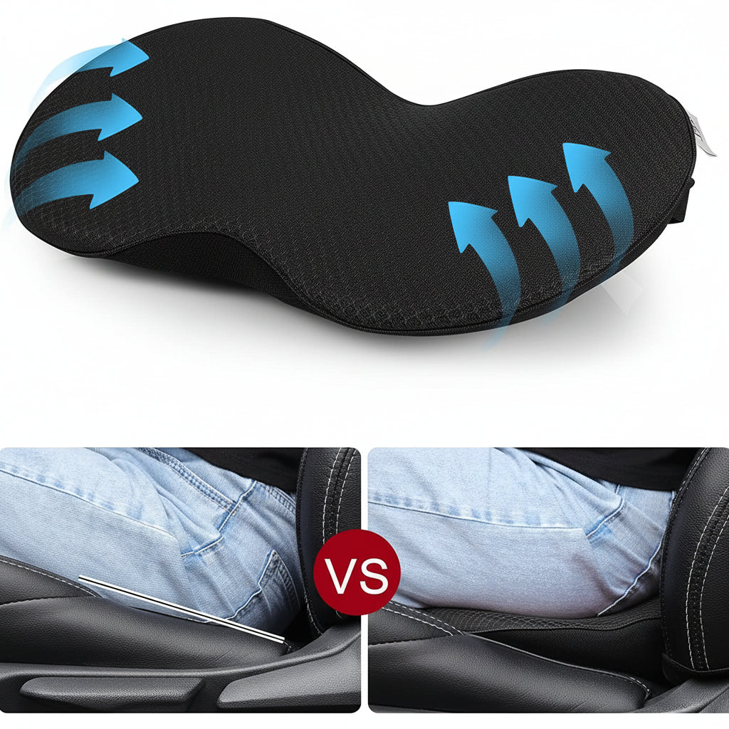 Elevated Comfort Car Seat Cushion for Enhanced Driving