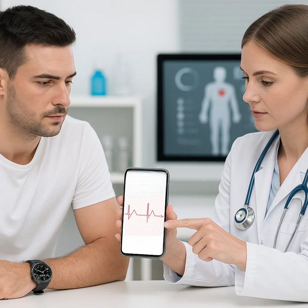 VitalTrack ECG Smartwatch: Your Health Companion on Your Wrist