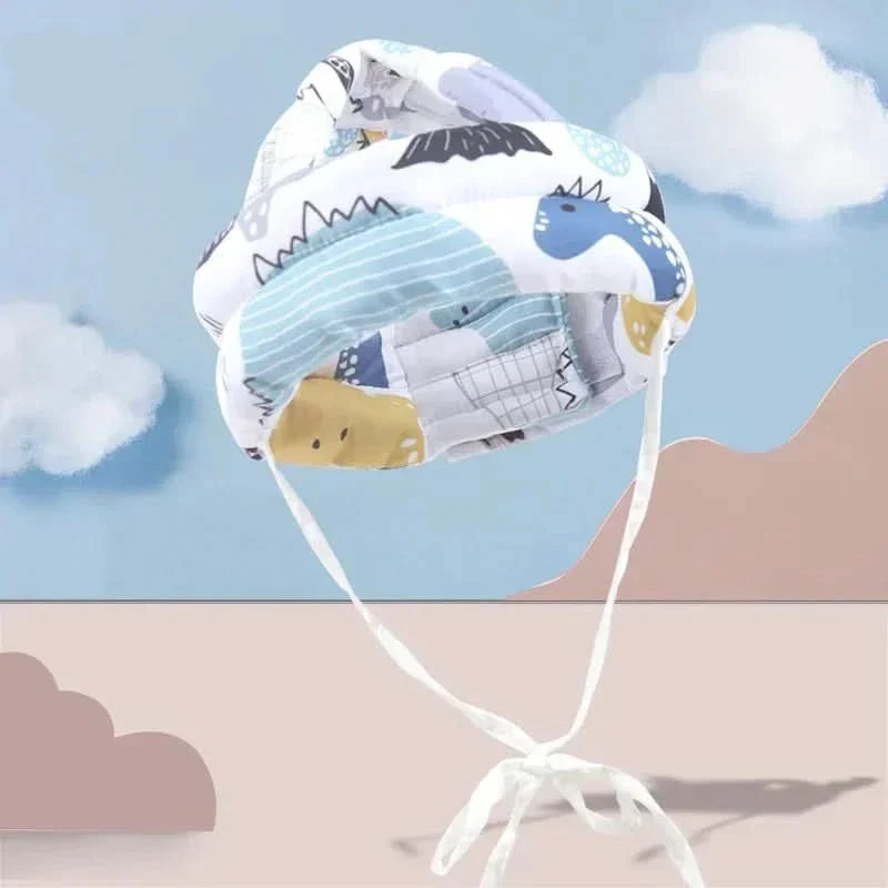 Adjustable Mesh Safety Helmet for Infants and Toddlers with Impact Protection