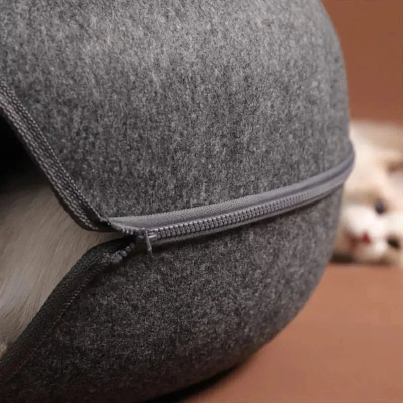 Cozy Hideaway for Pets - Cat Cave Retreat