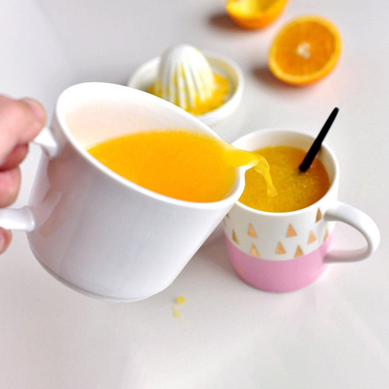 Ergonomic Citrus Extractor with Precision Pour Spout