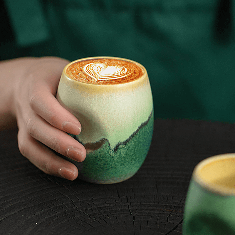 Artisan Coffee Mug 7.8 oz Ergonomically Designed for Comfort