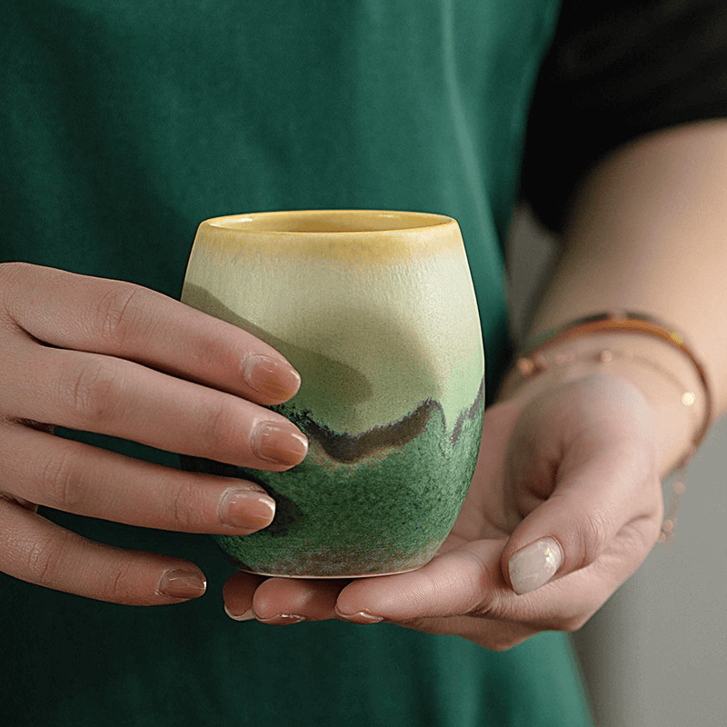 Artisan Coffee Mug 7.8 oz Ergonomically Designed for Comfort