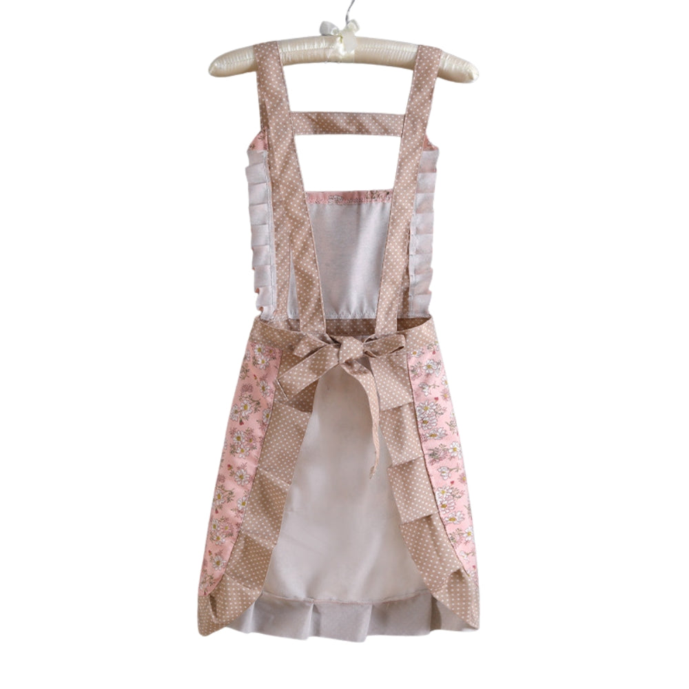 Floral Elegance Waterproof Cooking Apron