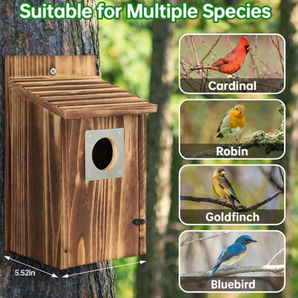 Cedar Haven Nesting Home for Small Garden Birds