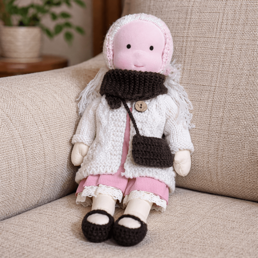 Artisan Cotton Doll for Imaginative Playtime Adventures