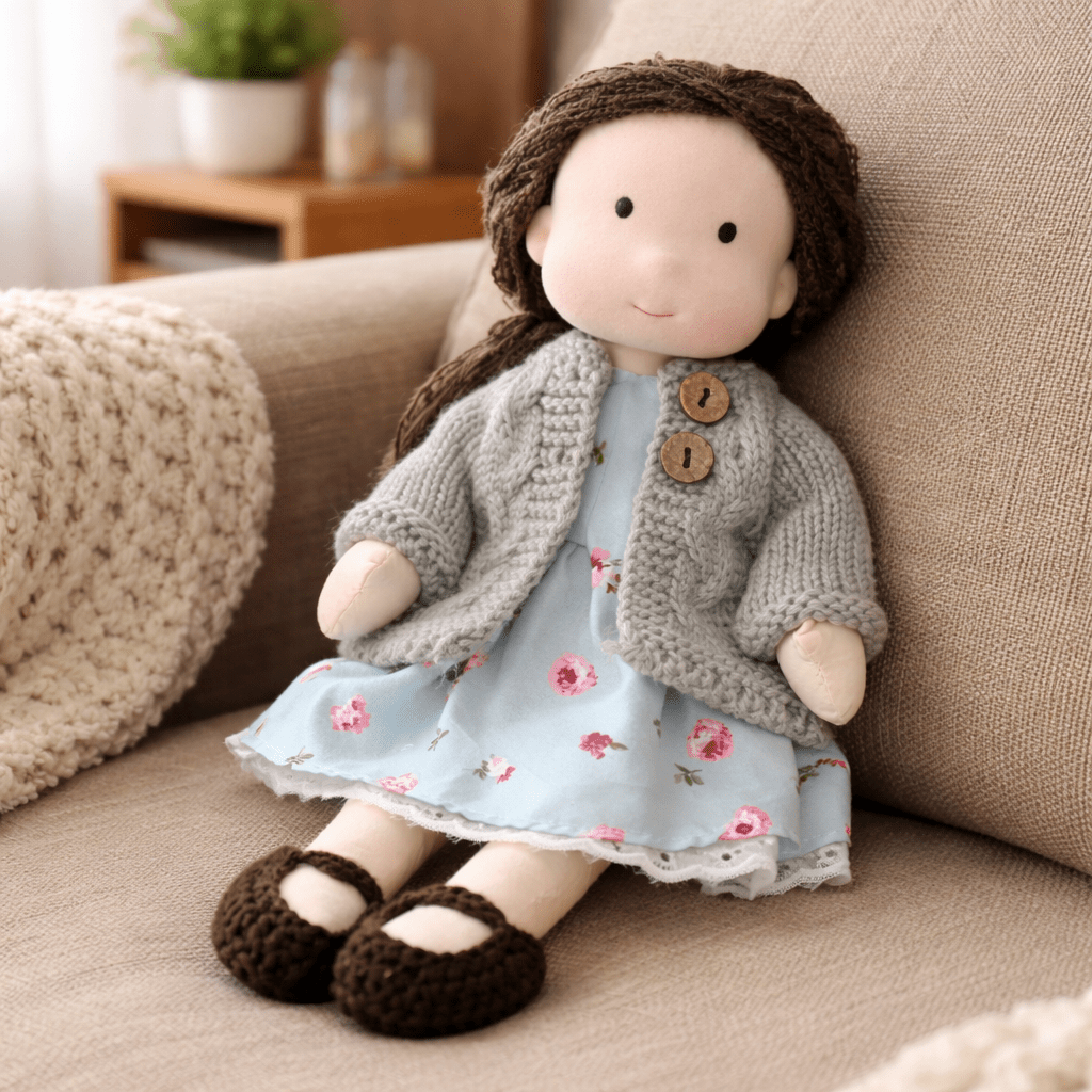 Artisan Cotton Doll for Imaginative Playtime Adventures