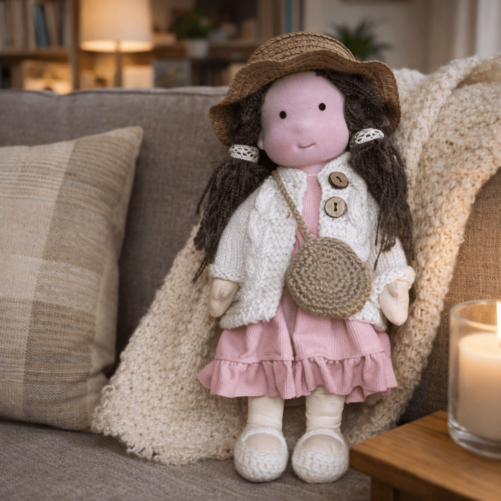 Artisan Cotton Doll for Imaginative Playtime Adventures