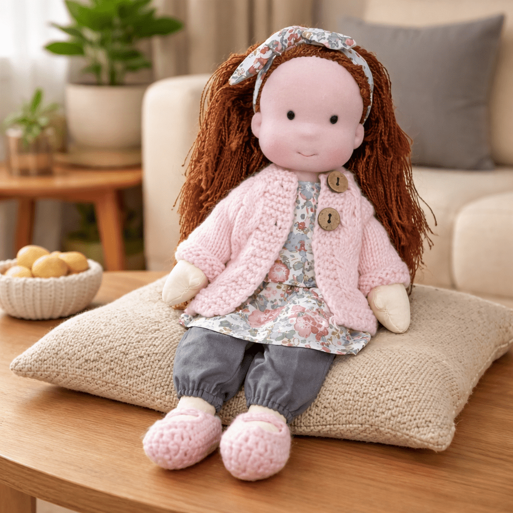Artisan Cotton Doll for Imaginative Playtime Adventures