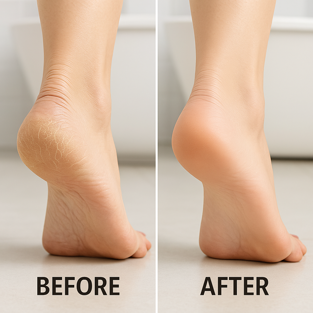 Achieve Silky Smooth Feet with Our Advanced Foot Care Device