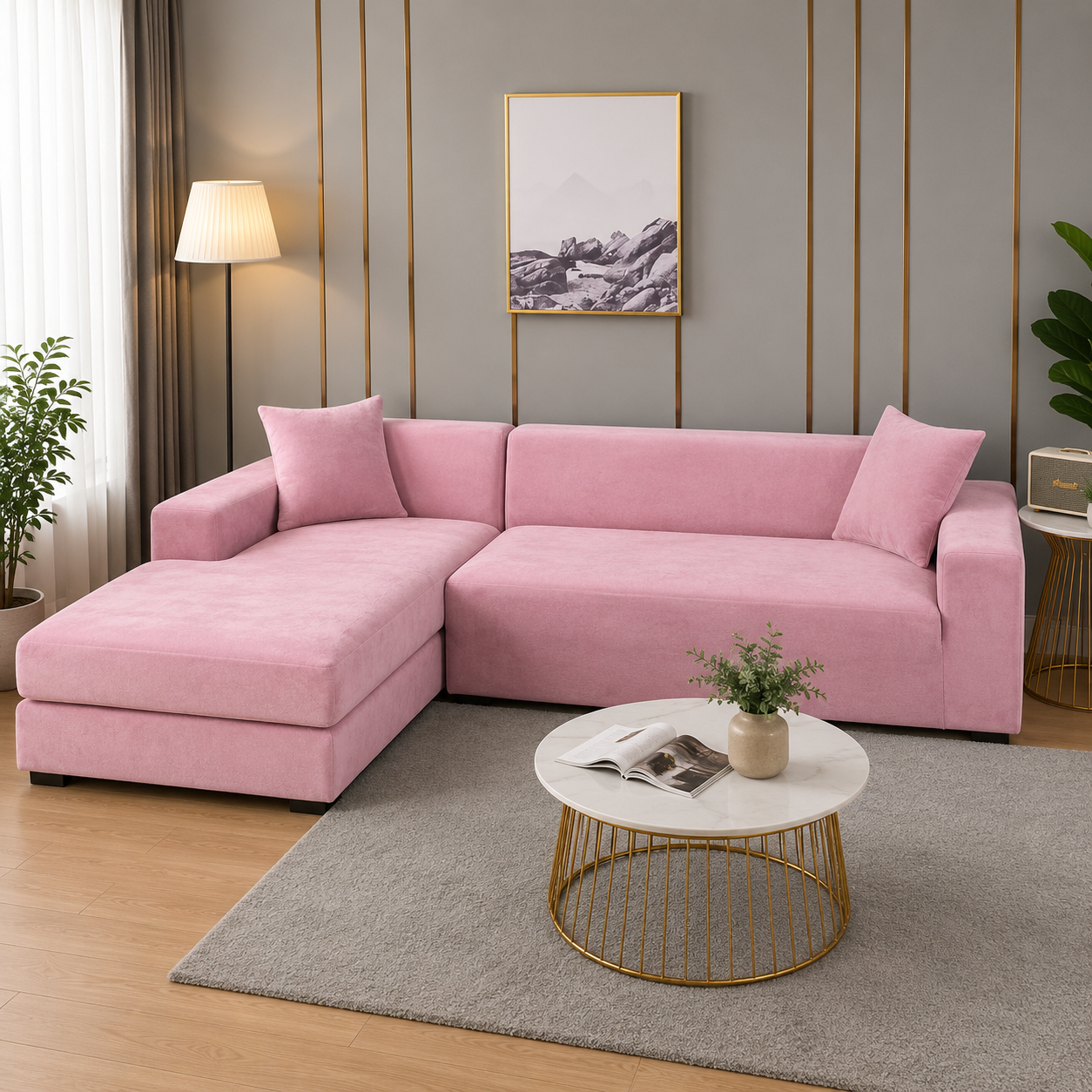 Stylish Stretch Sofa Slipcover for Daily Comfort