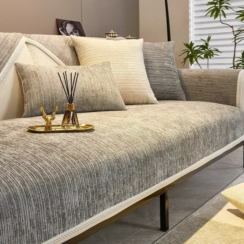 SoftWeave Sofa Protector Cover - Non-Slip, Washable, Stylish