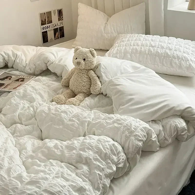 ElegantSeer Soft Duvet Cover Set for Ultimate Comfort