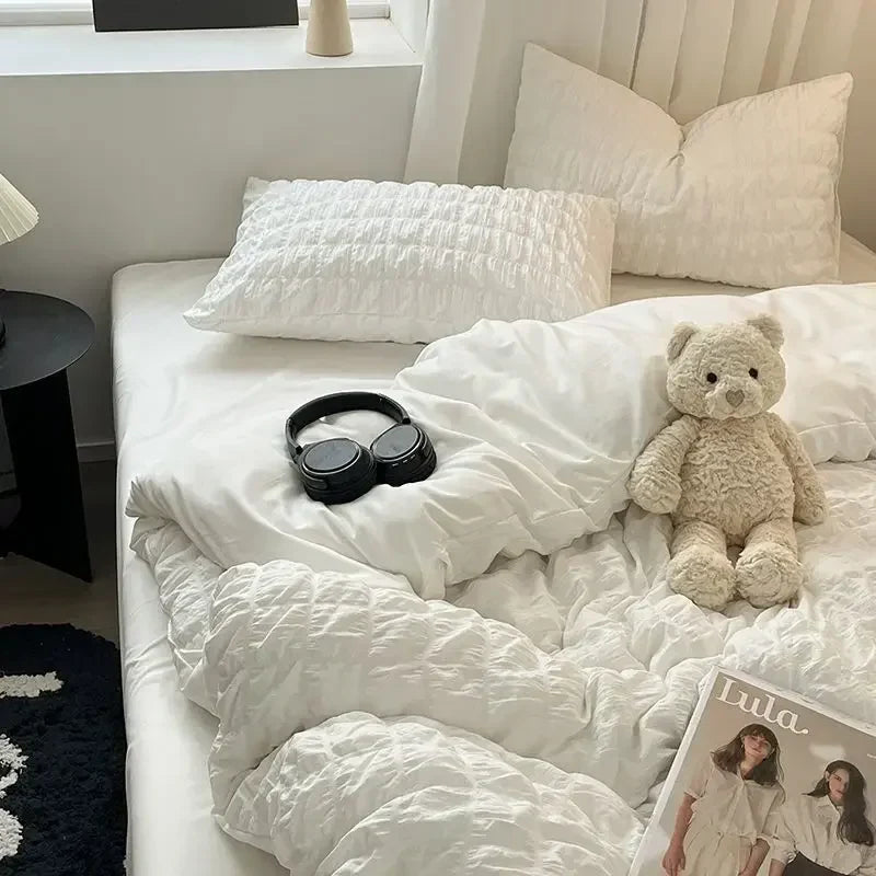 ElegantSeer Soft Duvet Cover Set for Ultimate Comfort