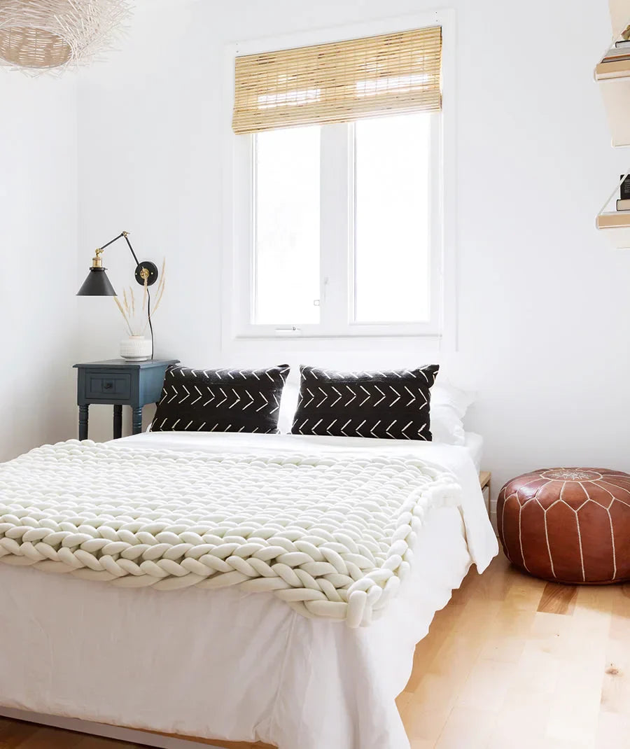 Handcrafted Cozy Knit Weighted Blanket for Ultimate Comfort