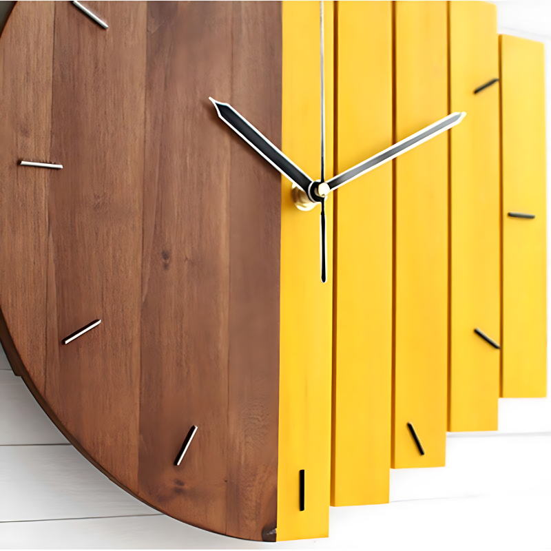 SerenityWall Quiet Minimalist Clock for Stylish Spaces