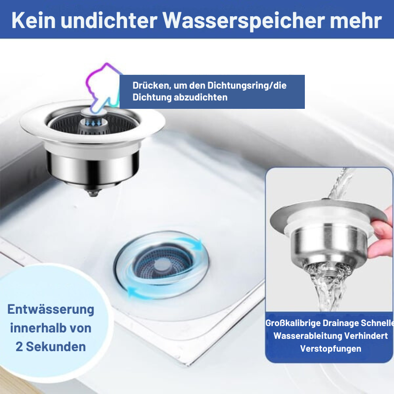Enhanced Drain Strainer Basket – CleanFlow Design