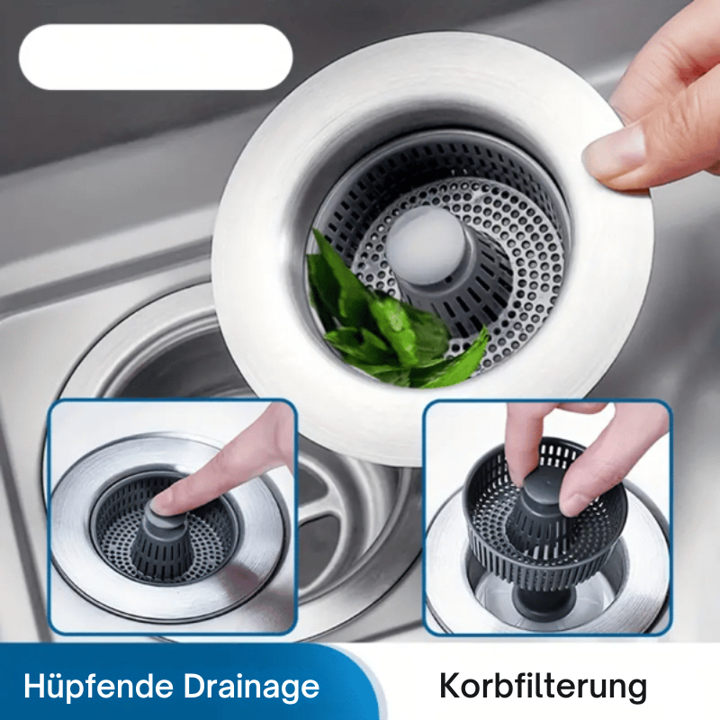 Enhanced Drain Strainer Basket – CleanFlow Design