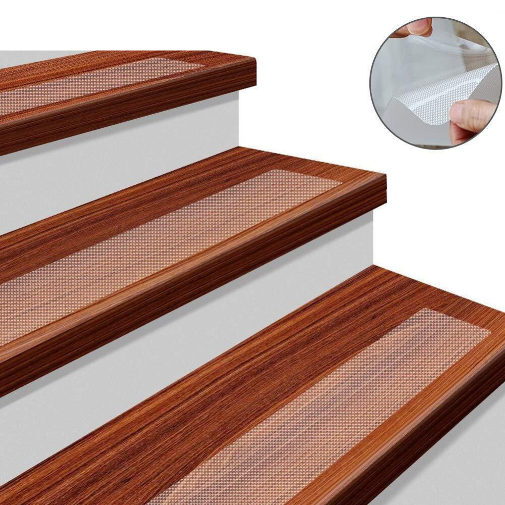Transparent Safety Grip Tape for Stairs - Non-Slip Strips
