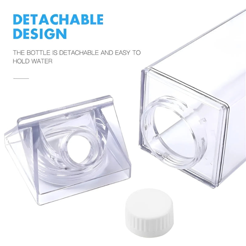 Transparent Milk Carton - ClearSip