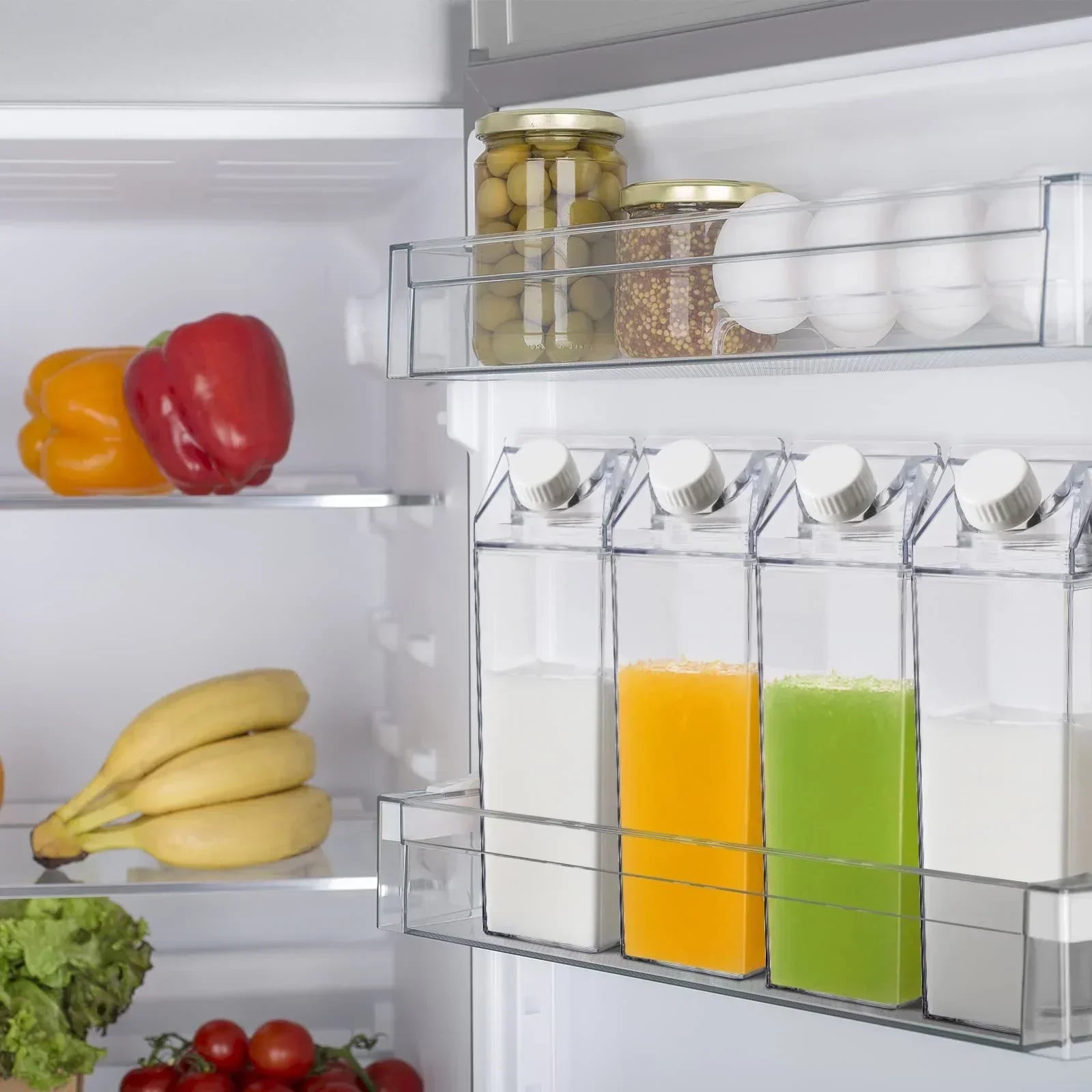 Transparent Milk Carton - ClearSip