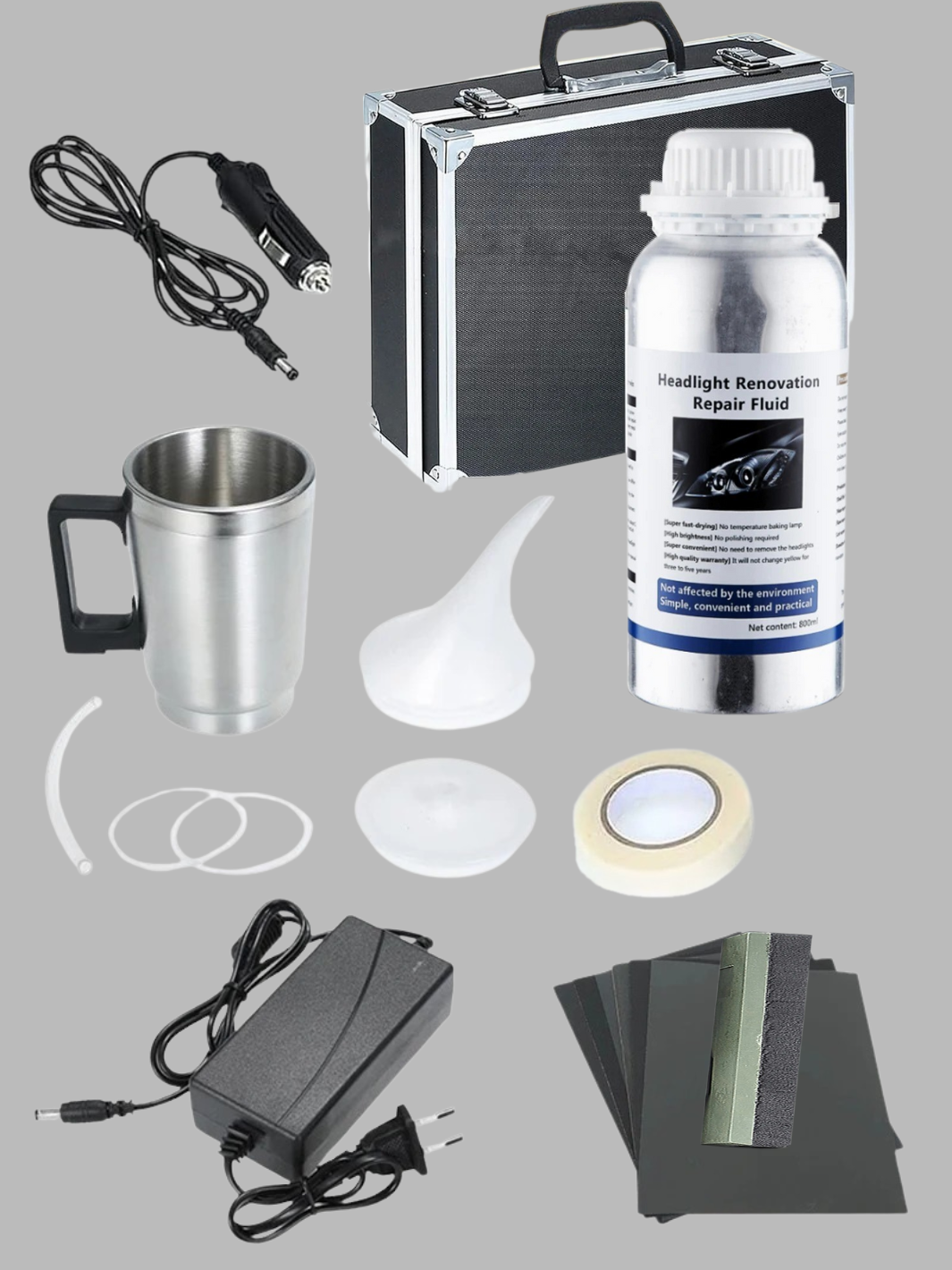 LuminousLens Headlight Renewal Set