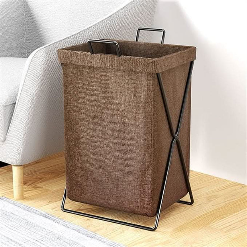 Space-Saving Laundry Hamper with Sturdy Metal Frame - 60L