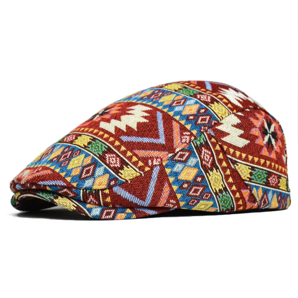 Vibrant Vintage-Inspired Cap with Adjustable Comfort