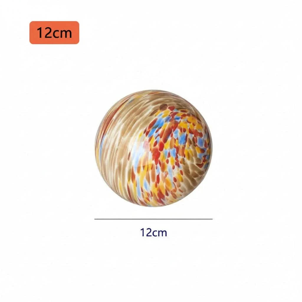 Colorful Glass Sphere Wall Lamp