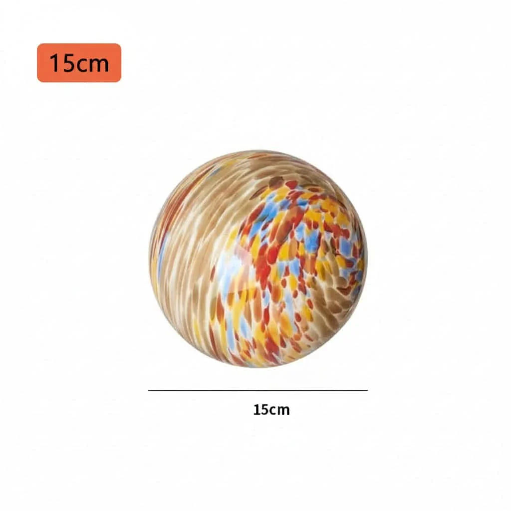 Colorful Glass Sphere Wall Lamp