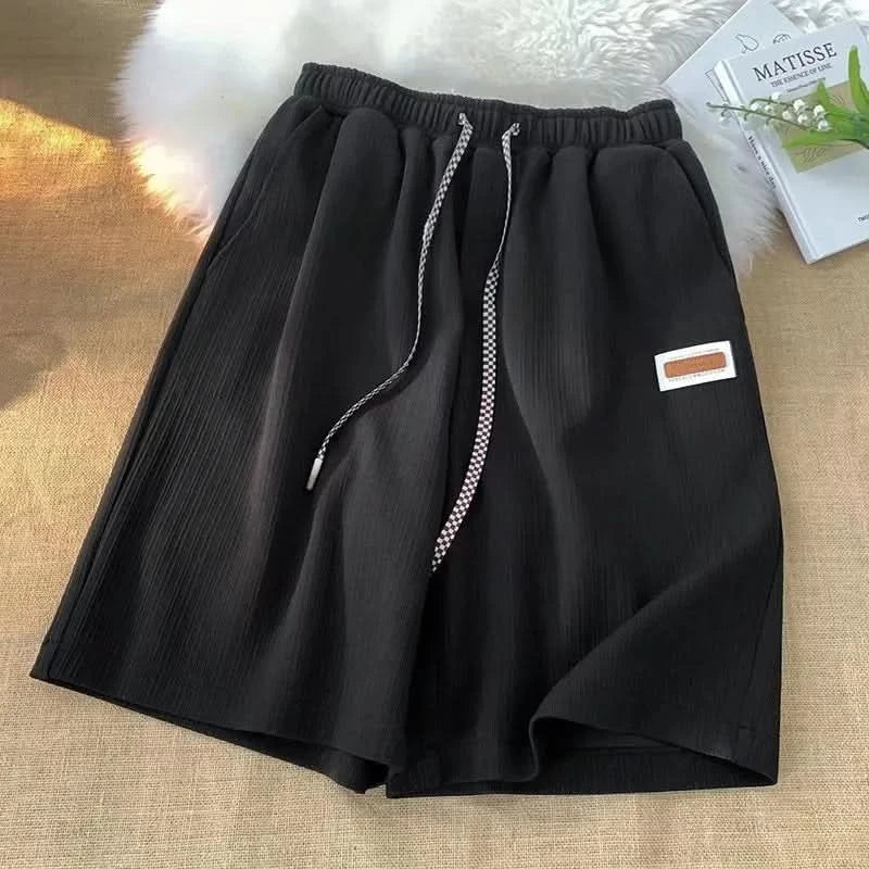 Summer Comfort Sports Shorts in Breathable Ice Silk Fabric