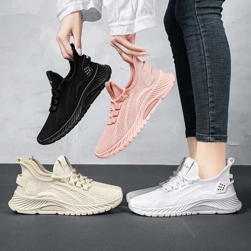 Lightweight Round Toe Running Shoes for Daily Comfort