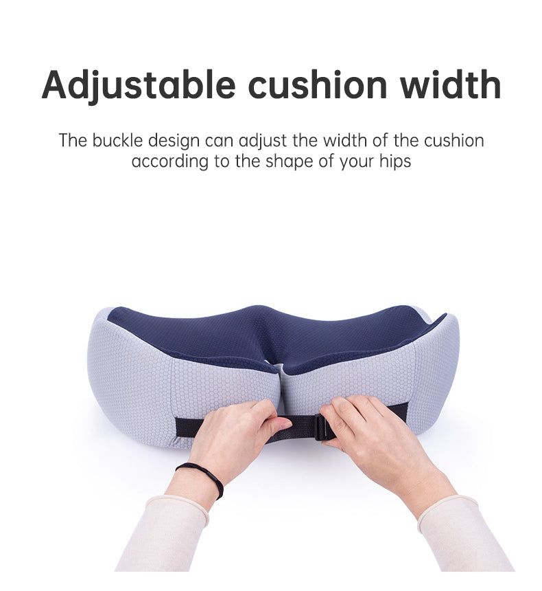 Versatile Comfort Seat Cushion for Extended Sitting Relief