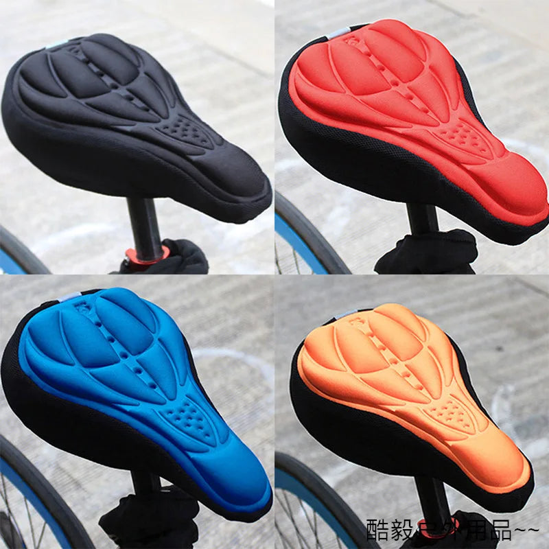 Ultimate Comfort Bike Seat Cover with Gel Padding and Airflow Design