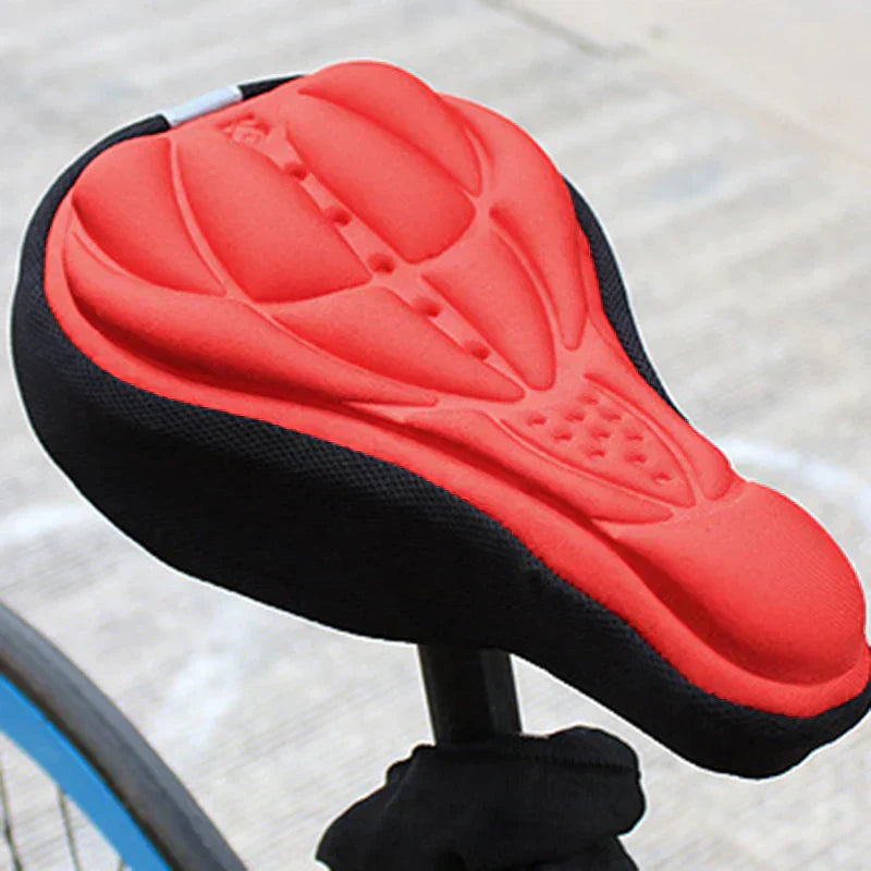 Ultimate Comfort Bike Seat Cover with Gel Padding and Airflow Design