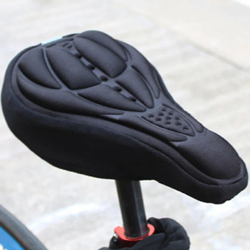 Ultimate Comfort Bike Seat Cover with Gel Padding and Airflow Design