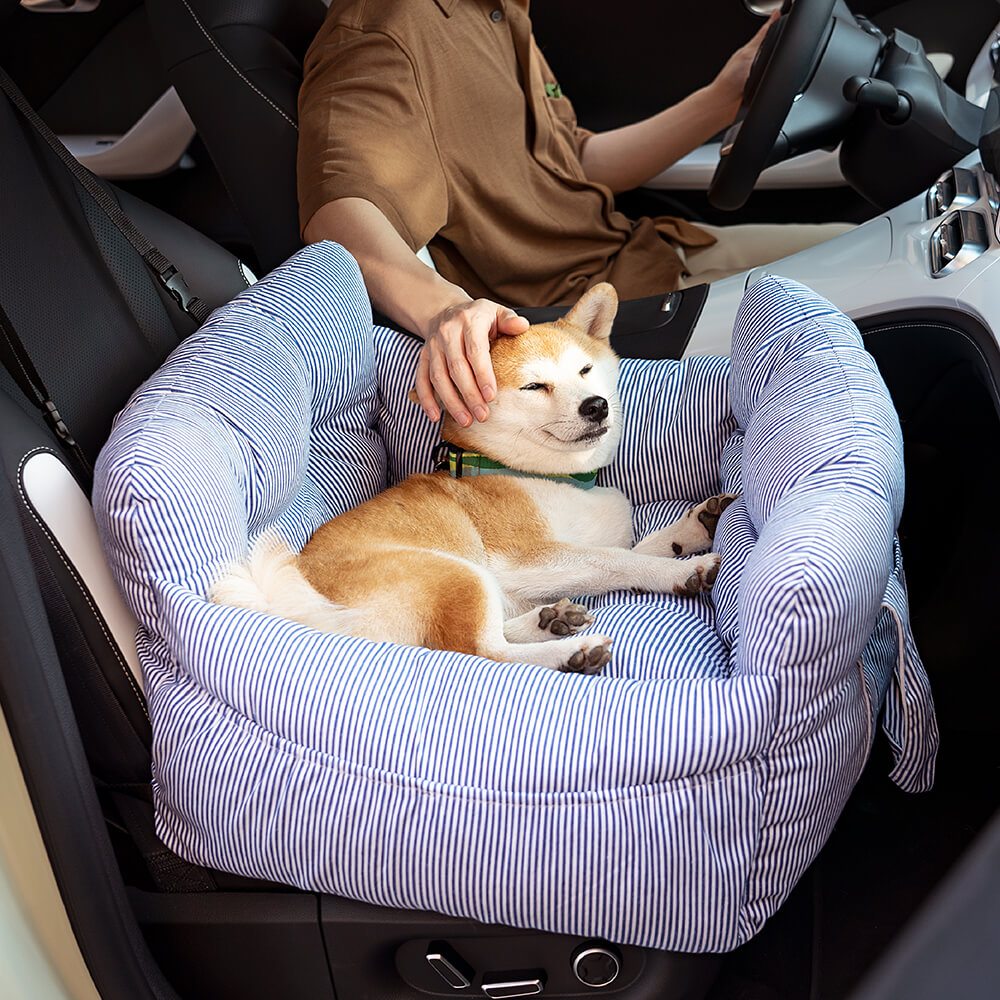 PetComfort Travel Seat: Cozy Car Bed for Dogs
