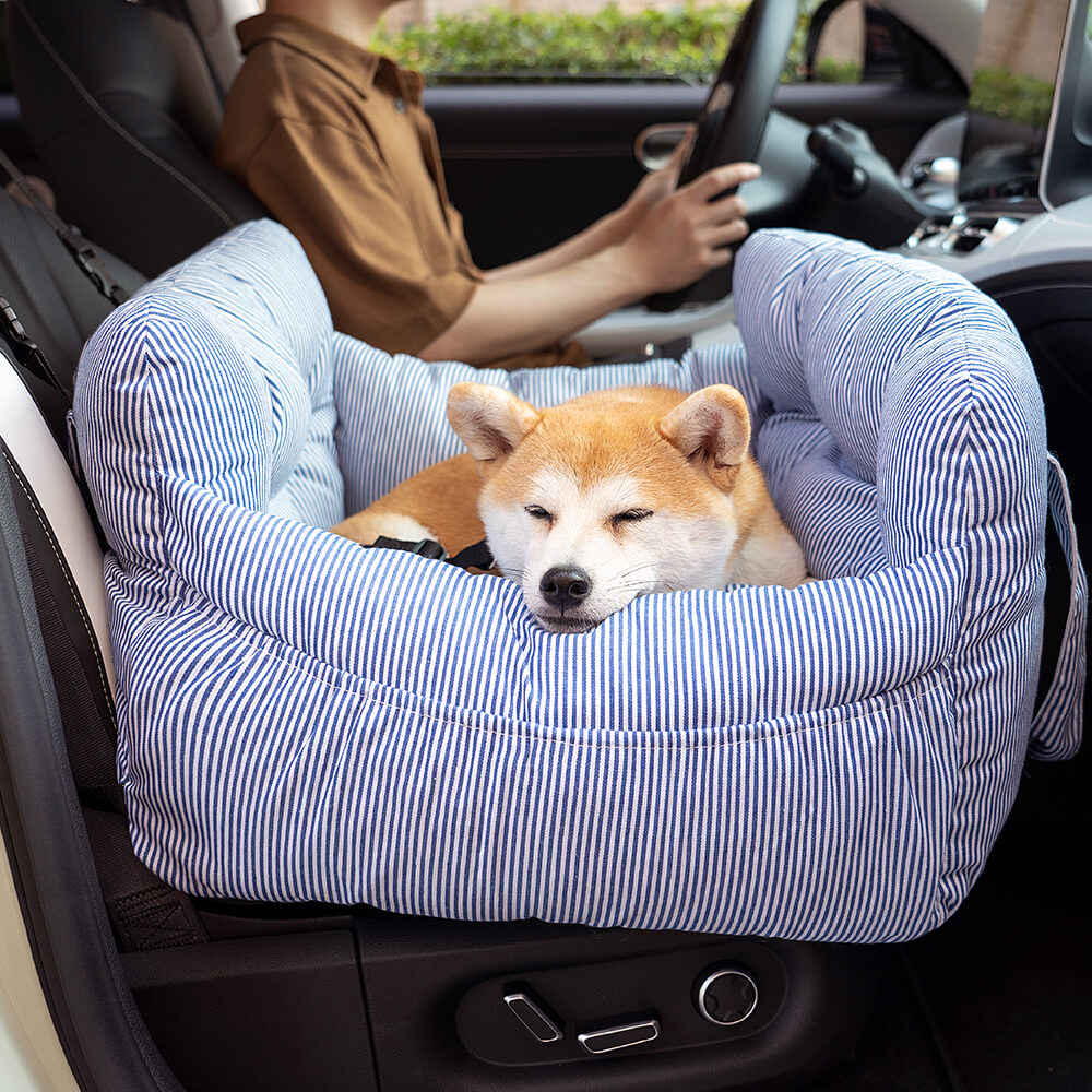 PetComfort Travel Seat: Cozy Car Bed for Dogs