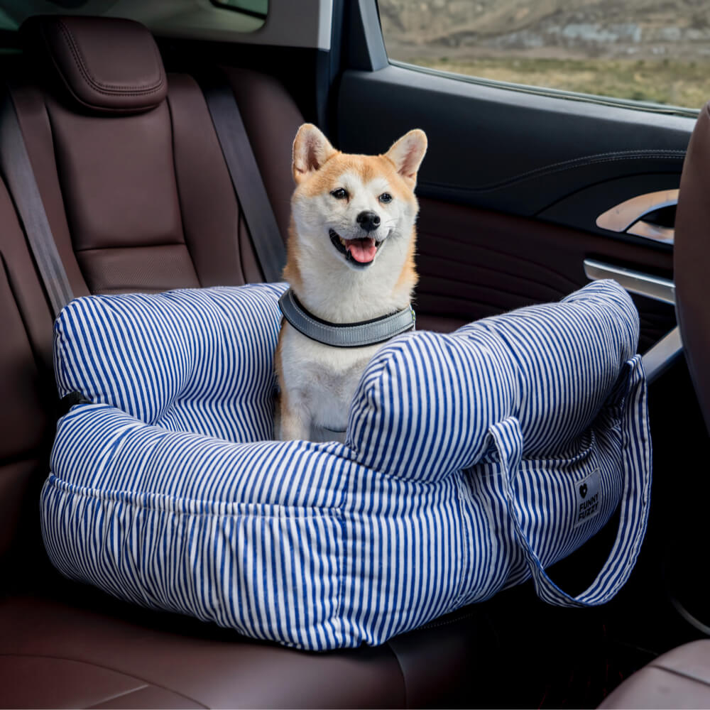 PetComfort Travel Seat: Cozy Car Bed for Dogs
