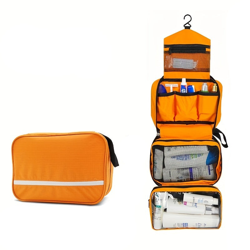 Versatile Travel Toiletry Organizer with Smart Storage Solutions