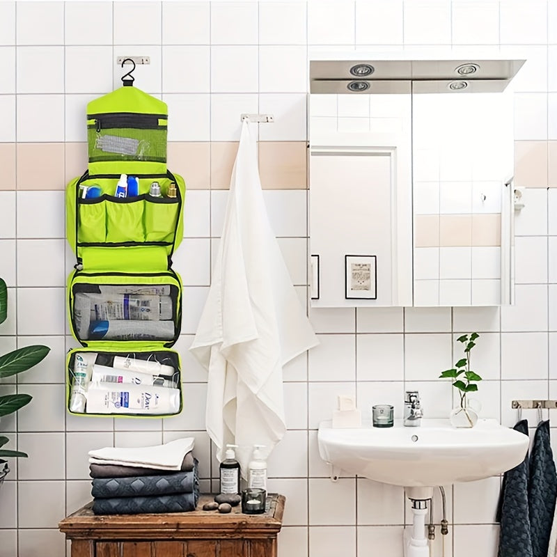 Versatile Travel Toiletry Organizer with Smart Storage Solutions