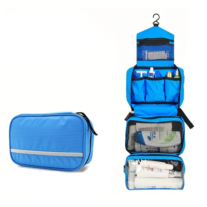 Versatile Travel Toiletry Organizer with Smart Storage Solutions