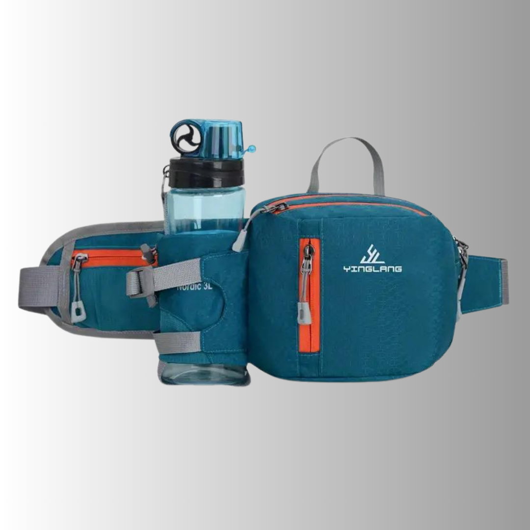 Versatile Outdoor Waist Pack with Hydration Holder