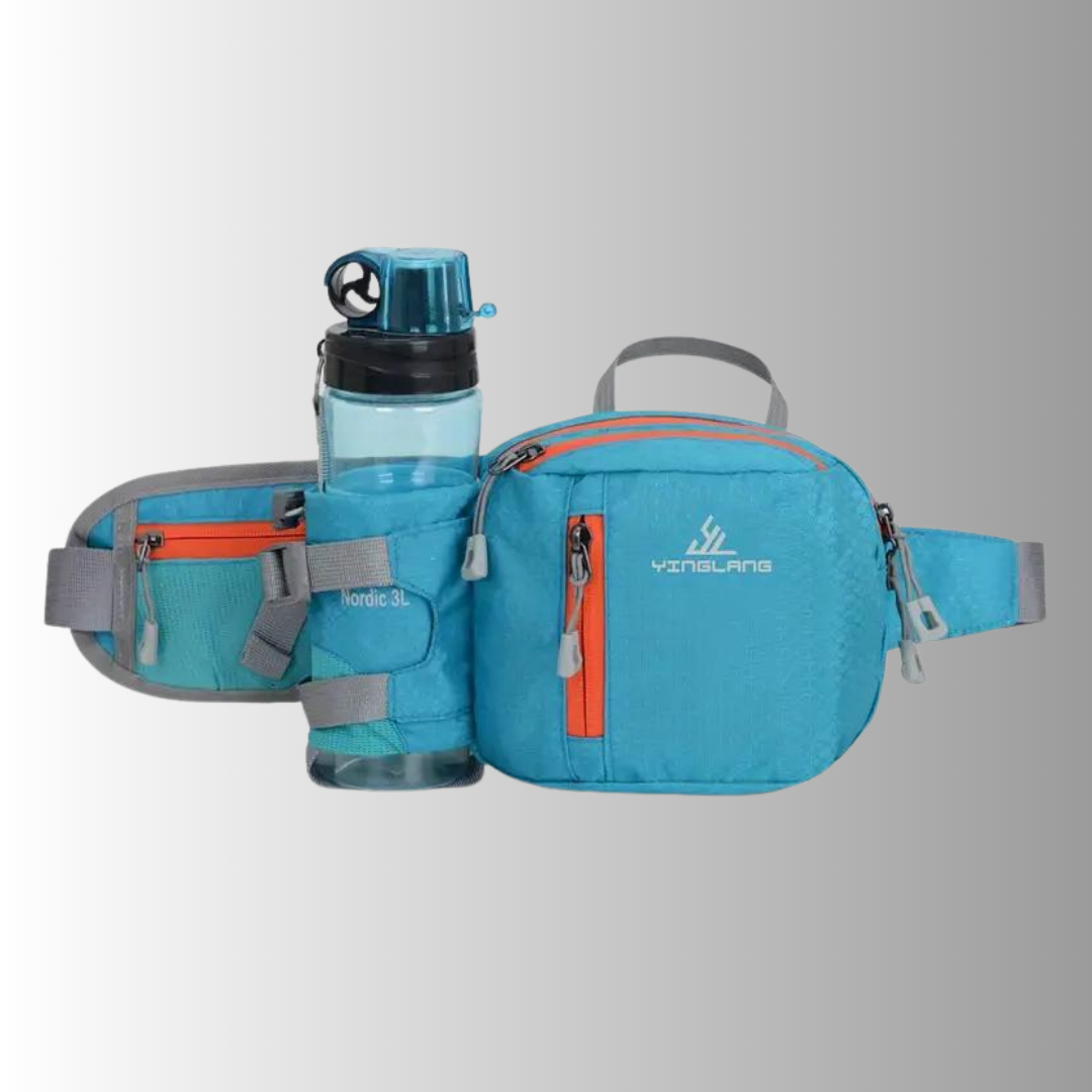 Versatile Outdoor Waist Pack with Hydration Holder