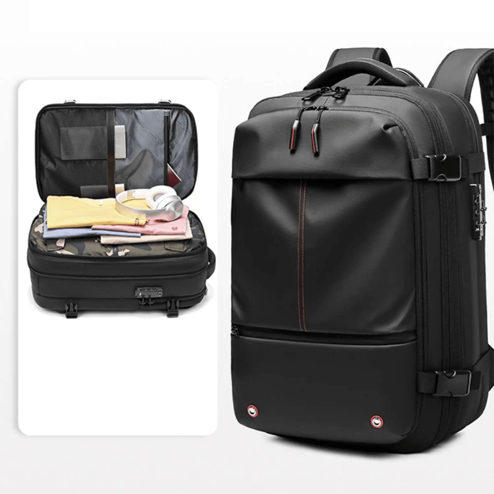 SmartPack Expandable Travel Backpack with Vacuum Compression