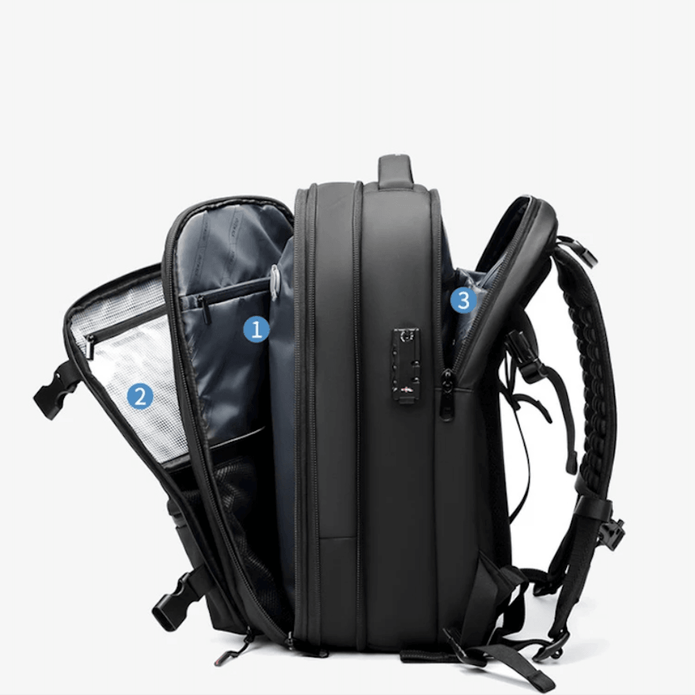 SmartPack Expandable Travel Backpack with Vacuum Compression