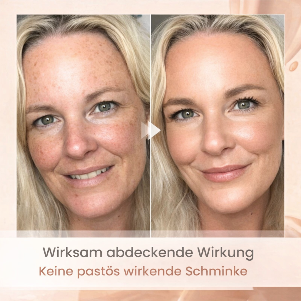 Concealer and Foundation Color Change for a Natural Complexion