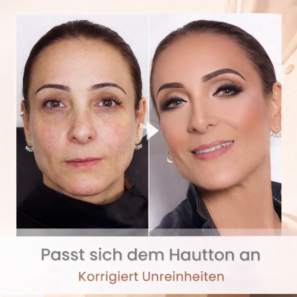 Concealer and Foundation Color Change for a Natural Complexion