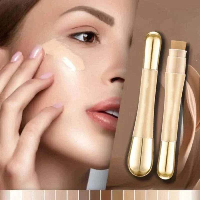 Concealer and Foundation Color Change for a Natural Complexion